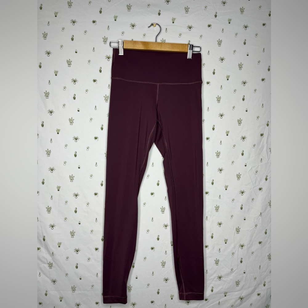 Lululemon Leggings Burgundy size 8